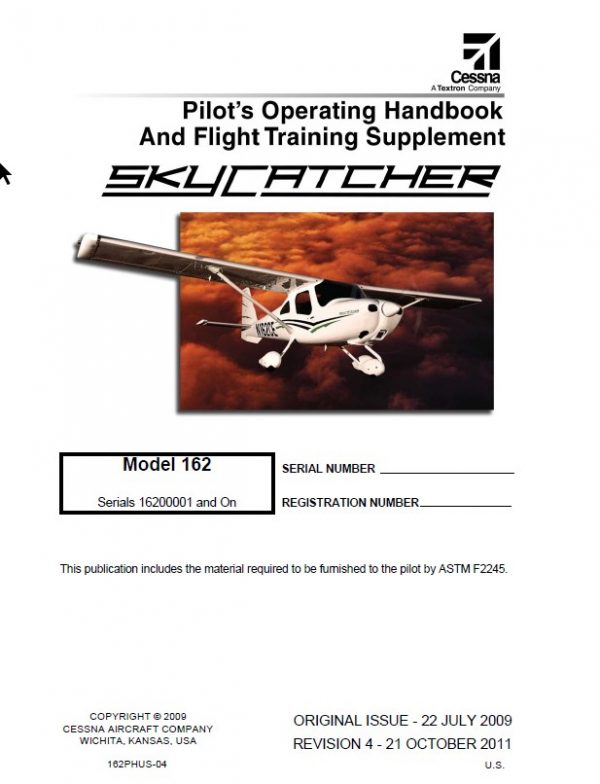 Cessna Model 162 Pilot’s Operating Handbook (Rev. 2011) 162PHUS-04