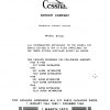 Cessna Model 337 Series Illustrated Parts Catalog
