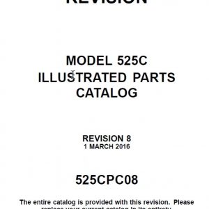 Cessna Model 525C Illustrated Parts Catalog