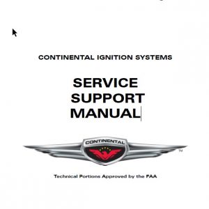 Continental D-2000D-3000 Series High Tension Magneto Service Support Manual
