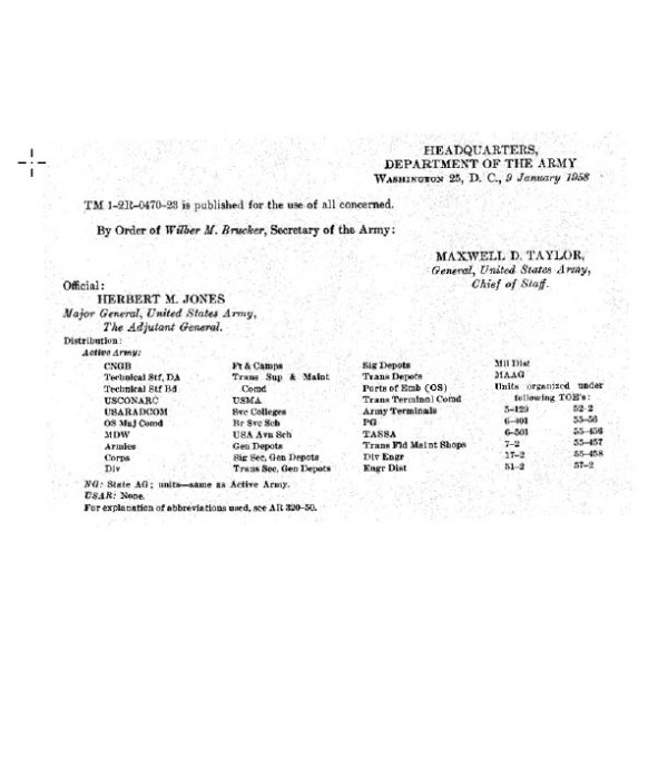 Continental Engine Overhaul Instructions Aircraft Model 0-470-15.2