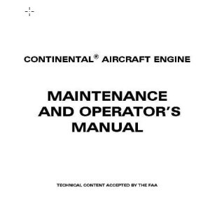 Continental Maintenance and Operators Manual TSIO-360-LB