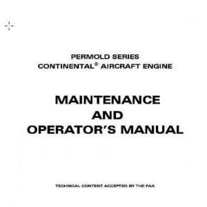 Continental Maintenance and Operator's Manual TSIO-520-BE