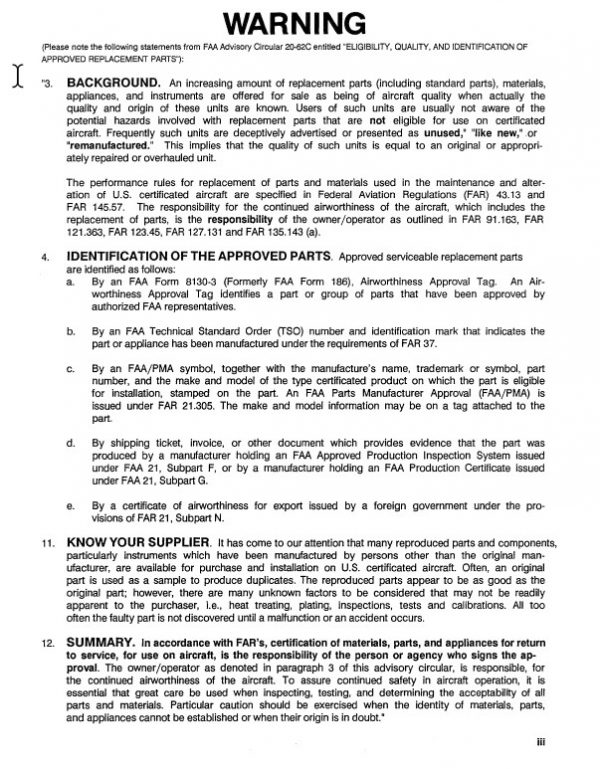 Continental Teledyne Aircraft Engine Overhaul Manual IO-470.3