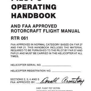 Robinson R22 Pilots Operating Handbook RTR 061