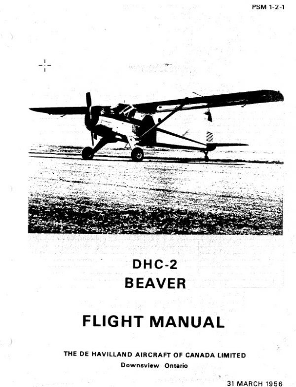 DH-2 Beaver Flight Manual