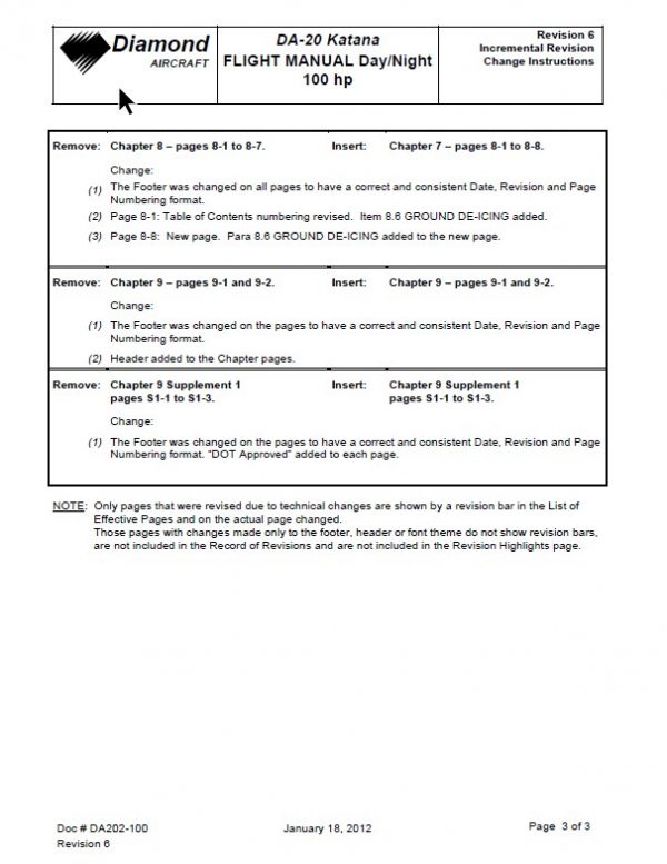 Diamond DA20-100 Aircraft Flight Manual.3