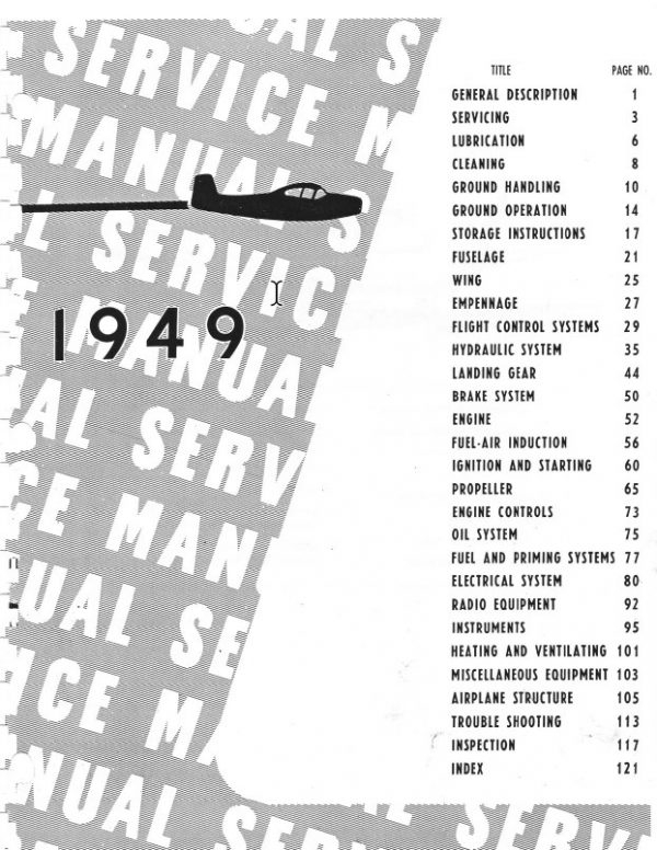 Navion Service Manual 1949