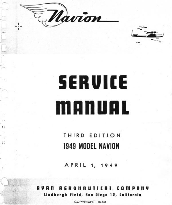 Navion Service Manual 1949.3