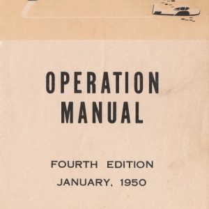 Ryan 205 Operation Manual