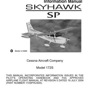 Cessna 172S POH, Skyhawk Information Manual